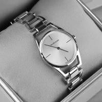 ราคา พิเศษ ** [บรรจุภัณฑ์เคาน์เตอร์สั่งซื้อของแท้ดั้งเดิม] CalvinKlein CalvinKlein (Calvin) Junqiao Series Swiss Original Hollow K7L2364T (47303814017)