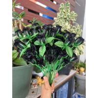 ราคา ดอกกุหลาบ (ช่อกุหลาบตูมสีดำช่อ 1ช่อมี 5ดอก )กุหลาบสีดำ ช่อกุหลาบสีดำ ดอกกุหลาบถวายพระราหู ไหว้ราหู (22267268123)