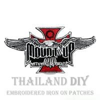 ราคา ตัวรีดติดเสื้อ ลาย นก นกอินทรีย์ สัญลักษณ์ Biker Motorcycles Eagle Patch WOP งานปัก DIY ตัวรีด อาร์มติดเสื้อ นกอินทรี (18029288373)