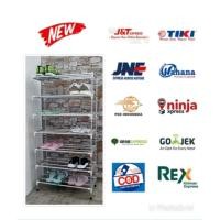 ราคา RSD07~ชั้นวางรองเท้าอลูมิเนียม7ชั้น (55352161598)