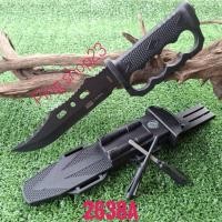 ราคา มีดพก มีดเดินป่า มีดพกใบตาย มีดพกเดินป่า Columbia รุ่น 2638A USA ใบดำ (25930927354)