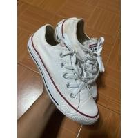 ราคา Converse All Star สีขาว ไซร้ 35/22 มือสองของแท้ (40908183589)