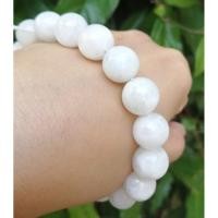 ราคา ✨กำไลหินนำโชคมูนสโตน ขนาด 12.5 มิล ขนาด20เซนติเมตร (5818204778)