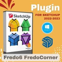 ราคา Fredo6 FredoCorner v2.6a ( ปลั๊กอินปัดขอบและมุมของรูปร่าง 3 มิติ ) | Plugin for Sketchup 2022-2023 (25632394755)
