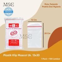 ราคา MASCOT คลิปหนีบพลาสติก ขนาด 12 X 20 | ขนาดคลิปพลาสติกใส 12 X 20 (43576481651)