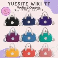 ราคา YUESITE WIKI 2TONE SMALL HANDBAG นําเข้าต้นฉบับ (25093390245)