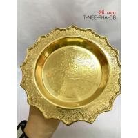 ราคา พานโตก6" พานทองเหลือง พานโตกโบราณ ขาฉลุ (5360887204)