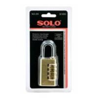 ราคา กุญแจรหัส ยี่ห้อ SOLO ขนาด 28 มิล รุ่น 89-28 สีทอง (1170658381)