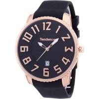 ราคา Tendence Gulliver Slim Unisex Quartz Watch with Black Dial Analogue Display 50mm (15885788014)