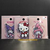 ราคา ตัวรีดติดเสื้อ Sanrio ซานริโอ้ ของแท้ญี่ปุ่น คิตตี้ คุโรมิ มายเมโลดี้ ตัวรีดเนื้อนุ่ม Pile Patch (45303427036)