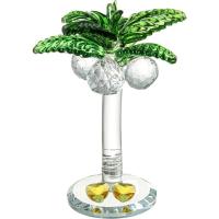 ราคา คริสตัลต้นมะพร้าว,ต้นปาล์มขนาดเล็กปลอมพืชเขตร้อนหุ่นรุ่นต้นคริสต์มาส,เครื่องประดับต้นไม้ประดิษฐ์โต๊ะกลางเป่าแก้วทับกระดาษของขวัญ(#1) (57851243206)