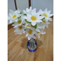 ราคา ดอกบัว (ช่อดอกบัว สีขาว 1ช่อ 5ดอก สวยๆๆ ถวายพระ ใส่แจกันสวยๆๆตกแต่ง ดอกไม้ไหว้พระ ดอกบัวปลอมอย่างดี สวยคุ้ม (26800786196)