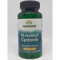 ราคา ควบคุมการผลิตเม็ดสี ล้างสารพิษที่ตับ ช่วยให้ผิวขาวใส ( Swanson NAC N-Acetyl Cysteine 600 mg 100 เม็ด) (4116124573)
