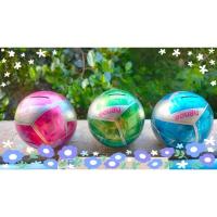 ราคา กระปุกออมสินฟุตบอลงานสังกะสี..จากธนาคารออมสิน..ชุดฟุตบอลโลก 3 สี 3 ใบ (22066912482)