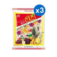 ราคา [3ชิ้น] [ขายดี] Pipo ปีโป้ ขนมเยลลี่รวมรสผลไม้ (คาราจีแนน) 587.5 กรัม (18916182882)