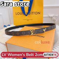 ราคา Louis Vuitton เข็มขัดรุ่น LV Women's PRETTY LV Belt 3cm Monogram เข็มขัดผู้หญิง (24747527165)