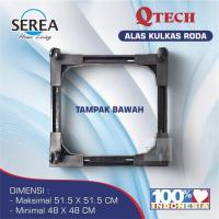 ราคา เมซิน ฐานรองล้อตู้เย็น / ฐานรองตู้เย็น / ฟุตตู้เย็น / ฐานรองเครื่องซักผ้า 1 อ่าง ฐานรองเครื่องซักผ้า คิวเทค (52901300005)