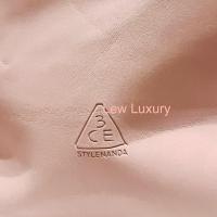 ราคา 3CE กระเป๋าเครื่องสำอาง 3CE สีชมพูพาสเทลหวาน (22477896832)