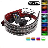 ราคา ไฟใต้ท้องรถ ไฟLED 90CM/120CM DC 12V พร้อมรีโมท RGB เปลี่ยนสี เปลี่ยนstep ได้ (22848225541)