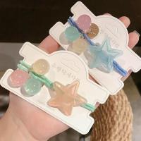 ราคา ยางรัดผมสีพาสเทลรูปดาว✨Twinkle lovely star (5562686669)