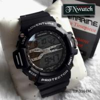 ราคา us submarine SPORT DIGITAL รุ่น TP-3164M นาฬิกาผู้ชายกันน้ำ100%พร้อมกล่อง สีดำ (1400905745)