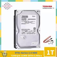 ราคา Toshiba (DT01ACA050)500GB HDD 7200 RPM 32MB Cache SATA 6Gb/s 3.5 "คอมพิวเตอร์เดสก์ท็อปฮาร์ดไดรฟ์ภายใน (43674719522)