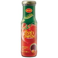 ราคา โรซ่าไลโคปีนซอสมะเขือเทศ 160กรัม [8850511321055] Roza Lycopene Tomato Ketchup 160g. ซอสปรุงรส Sauce (50953377336)