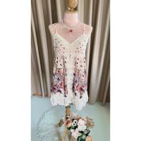 ราคา เดรสสายเดี่ยว แบรนด์ Body joined ผ้าลูกไม้สวยมากๆ ลายหวานๆ ชายระบายลูกไม้ สวยมากๆค่ะแบรนด์ญี่ปุ่น แท้ (26476773108)