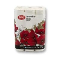 ราคา เอโร่ กระดาษชำระ แพ็คใหญ่ 24 ม้วน หนา 2 ชั้น (24722933468)