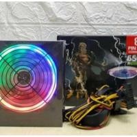 ราคา แหล่งจ่ายไฟกล่อง Mejec 550Watt RGB (24987739728)