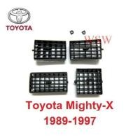 ราคา ช่องปรับแอร์ Toyota Hilux Mighty-X 1988 - 1997 โตโยต้า ไมตี้เอ็กซ์ Ln85 Ln90 1ชุดตามรูป กรอบ ช่องแอร์ ชุดแอร์ #R008-10 (27875284415)