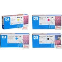 ราคา Original HP 501A Color LaserJet CP3505 หมึกโทนเนอร์ แท้ Q6470A ดำ Q6471A ฟ้า Q6472A เหลือง Q6473A ม่วงแดง (19218021309)