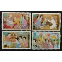 ราคา [แสตมป์ไปรษณีย์ไทย ยังไม่ใช้] ปี 2543 ชุดกรุงเทพฯ 2000 , 4 ดวงชุด หน้าดวง 2,2,15,15 บาท (10013645466)