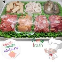 ราคา Get Fresh ถาดโชว์ของสดปลอมหน้าร้าน ,โมเดลอาหารปลอม,อาหารปลอม,เครื่องก๋วยเตี๋ยวปลอม, Food Model 30x38cm ขนาดตู้โชว์หน้าร้ (43609338244)