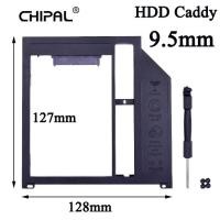 ราคา HDD Caddy 9.5mm Plastic Optibay SATA 3.0 Hard Disk Drive Box Enclosure 2.5 SSD Case DVD Adapter 2TB For Laptop CD-ROM. (9448953237)