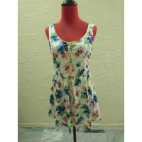 ราคา มินิเดรสลายดอกไม้สีขาวINGNI (5281925466)
