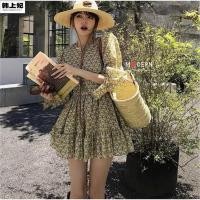 ราคา มินิเดรสแขนยาว มินิเดรสแขนพองจั๊มแขน (16924235557)