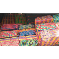 ราคา เสื่อสาน เสื่อปูพื้น เสื่อพลาสติกพกพา(คละลาย) tf99 (17759189487)