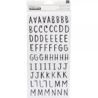 ราคา สติกเกอร์ ตัวอักษร A-Z Thickers Stickers Holly Alpha/Black Puffy (6309631618)