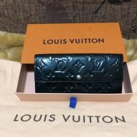 ราคา กระเป๋าสตางค์Louis Vuitton หนังแก้วมือสองของแท้ (3109009201)