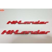 ราคา โลโก้รถยนต์ HI-Lander แดง 2 ชิ้น (50750159032)