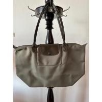 ราคา ขาย Longchamp ไซด์ M หูยาว ของแท้ มือ 2 รุ่น Modele Depose สีน้ำตาล **พิเศษ แถมกระเป๋าจัดระเบียบฟรี** (20974059415)