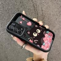 ราคา เคสสำหรับ OPPO A74 A95 F19 F19s เคสป้องกันรูปแมวดำน่ารักพร้อมเคสโทรศัพท์ซิลิโคนนิ่ม (26813951989)