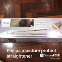 ราคา Philips moisture protect straightener เครื่องหนีบผม (3907393731)