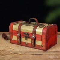 ราคา กล่องตรงชุดเลียนแบบมะฮอกกานีสมบัติกล่องโรงงานโบราณสมัยเก่าสร้างสรรค์กล่องโบราณกล่องไม้ย้อนยุคโบราณ โวลต์0rt (40026918518)