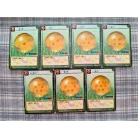 ราคา การ์ดดราก้อนบอล ลูกแก้วครบ 7 ใบ (4524488714)