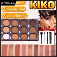 ราคา 【COD】 【ลดราคา】【ของขวัญฟรี】อายแชโดว์ Kiko 12 สี แป้งแต่งหน้า ฟื้นฟูผิวตามธรรมชาติ เมคอัพกันน้ำติดทนนาน 【ServePro】 【ServeQualiX】 (49802264027)