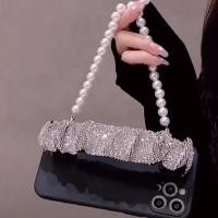 ราคา GANTUNGAN เคสไอโฟนห้อยกระเป๋าหรูหรามุกหรูหรา Pro Max Plus 14 13 12 11 10 X XS 8 7 (43227686772)