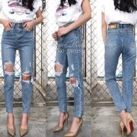 ราคา 【Major Made.】กางเกงยีนส์ทรงบอย Jeans House No.JH1151 (1507445730)
