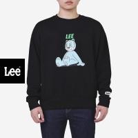 ราคา LEE เสื้อสเวตเชิ้ตผู้ชาย คอลเลคชั่น Lee x Akid From Yesterday ทรง Loose รุ่น LE F225MPULN03 สีดำ (27641521394)